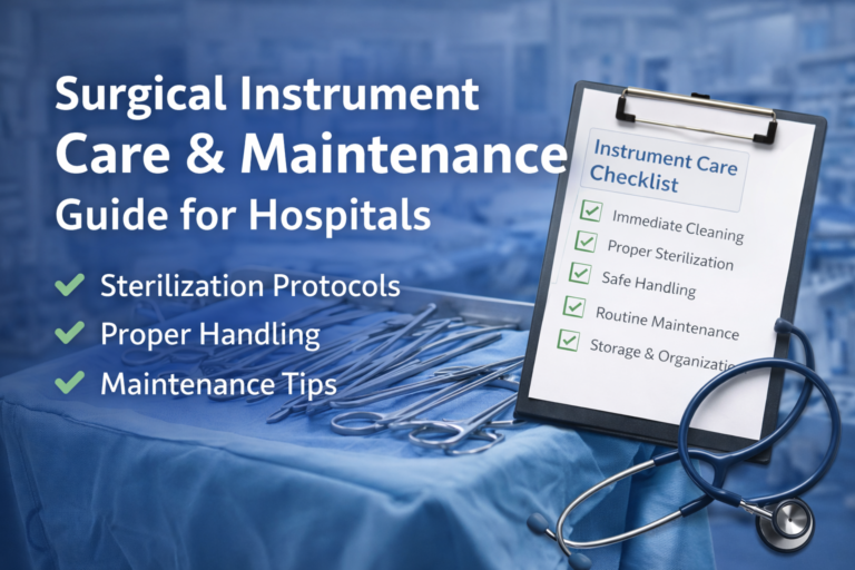 Instrument Care & Maintenance